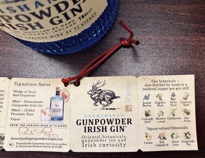 Drumshanbo Gunpowder Irish Gin