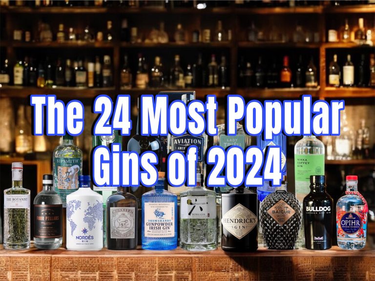24 chai Gin được yêu thích nhất năm 2024