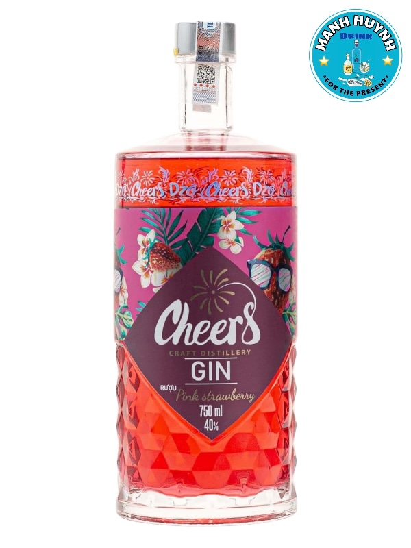 CHEERS PINK STRAWBERRY GIN