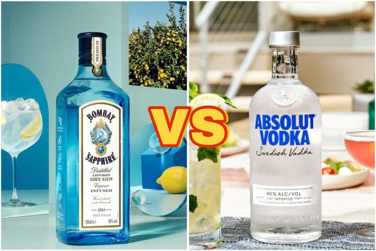 Sự khác biệt giữa Gin và Vodka