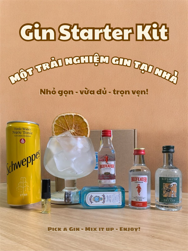 Gin Starter Kit - Bộ Trải Nghiệm Gin
