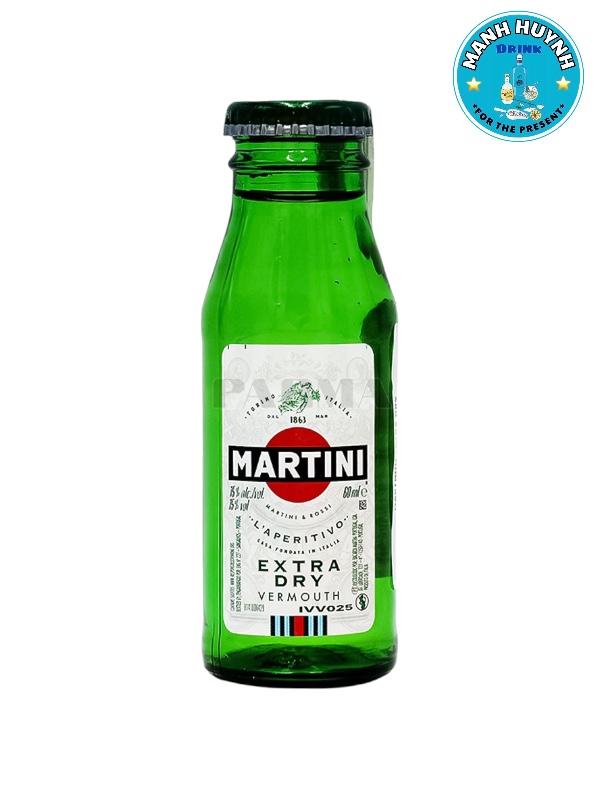 Martini Extra Dry Vermouth (60ml)